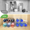 Stackable Clear Water Bottle Organizer